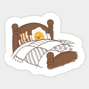 Breakfast In Bed Sticker